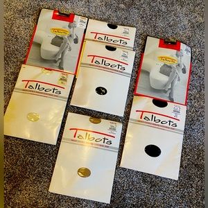 New NIP Talbots Pantyhose Nylons Bundle of 7 size C